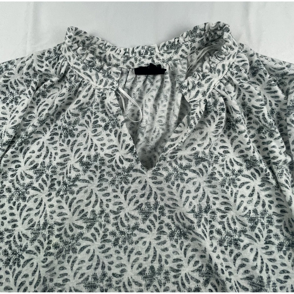 Bobeau Blouse Large Floral Lace Cap Sleeve Stretch Lightweight Summer Top Womens - Picture 4 of 15